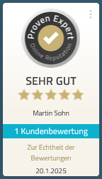 Martin Sohn ProvenExpert Erfahrungen und Bewertungen